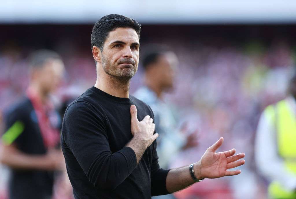 Mikel Arteta onnitteli Man Cityä ja lähetti viestin Arsenal-yhteisölle